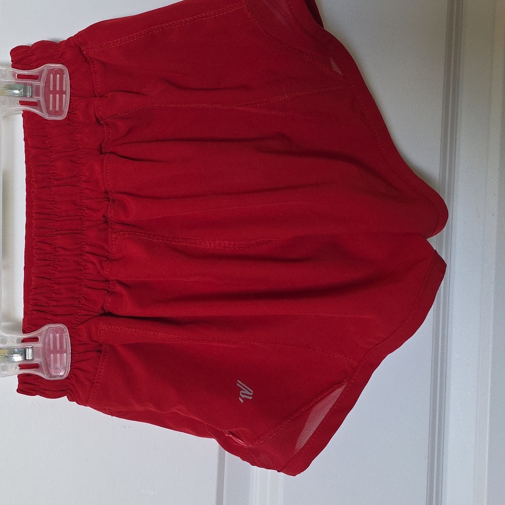 Varsity Red Cheer Shorts In Kids Size YXS EUC - Picture 2 of 7